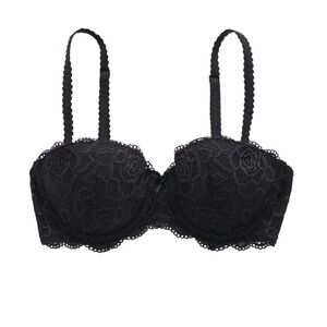 Victoria's Secret | Black Lace Push Up Bra